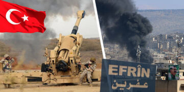 Turkish artillery kills two Kurdish fighters in countryside near Afrin, Syria