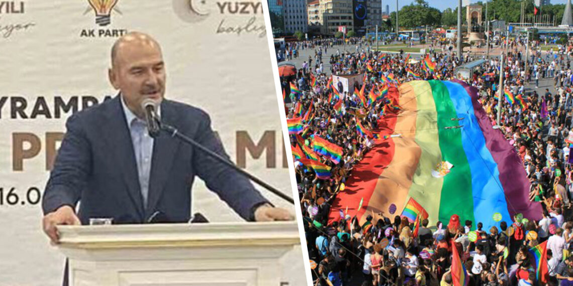 Turkey’s interior minister: LGBTQ people will reign if government loses elections