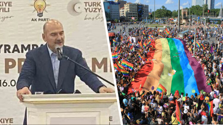 Turkey’s interior minister: LGBTQ people will reign if government loses elections
