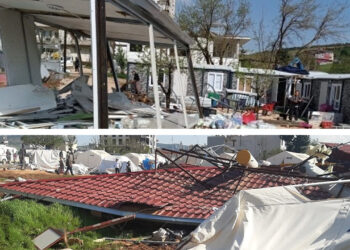 Storms kill at least two in quake-hit southern Turkey