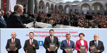 Erdoğan targets opposition at campaign speech in Istanbul’s Blue Mosque