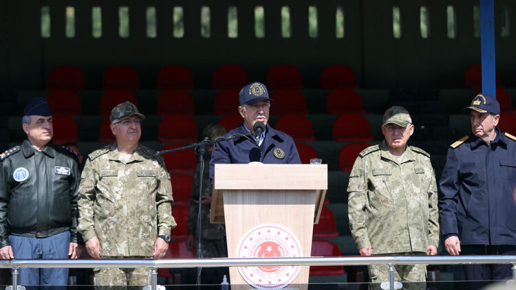 Turkey does not give terrorists breathing space, says defence minister