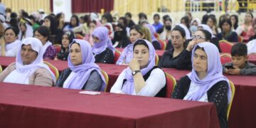 Yazidi women vow to continue struggle at conference in Iraq’s Sinjar