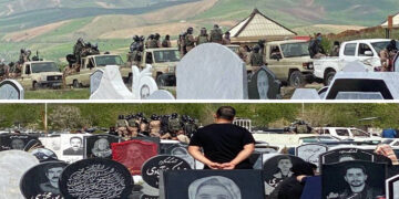 Kurds in Iran visit protest graves at end of Ramadan
