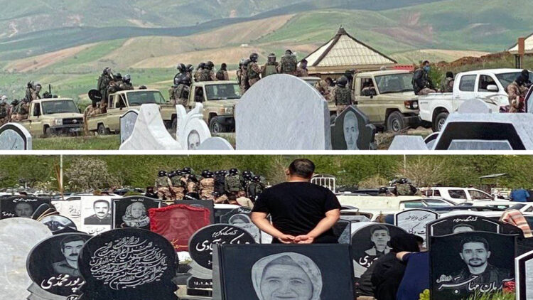 Kurds in Iran visit protest graves at end of Ramadan
