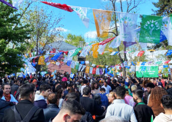 Turkey’s pro-Kurdish party steps up election campaign with mass rallies