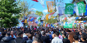 Turkey’s pro-Kurdish party steps up election campaign with mass rallies