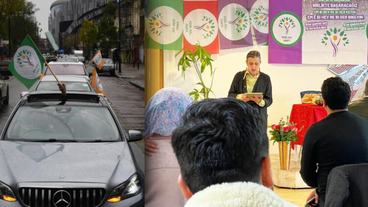 Turkey’s pro-Kurdish Green Left Party continues election campaign abroad