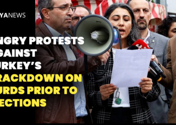 Angry protests against Turkey’s crackdown on Kurds prior to elections