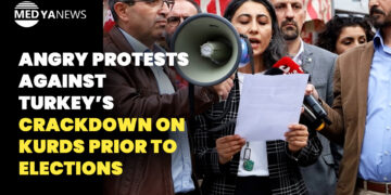 Angry protests against Turkey’s crackdown on Kurds prior to elections