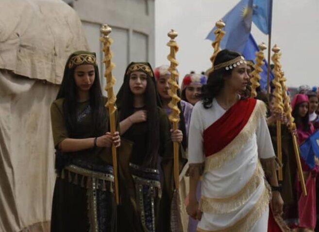 Residents of Kurdish controlled northeast Syria celebrate Akitu festival –  Medya News