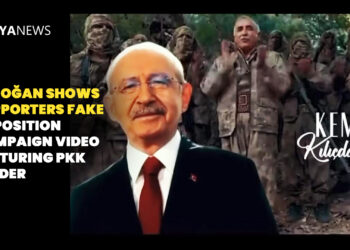 Erdoğan shows supporters fake opposition campaign video featuring PKK leader