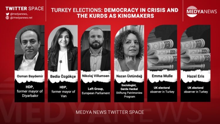 Medya News panel to discuss Turkish democracy and the Kurds as kingmakers