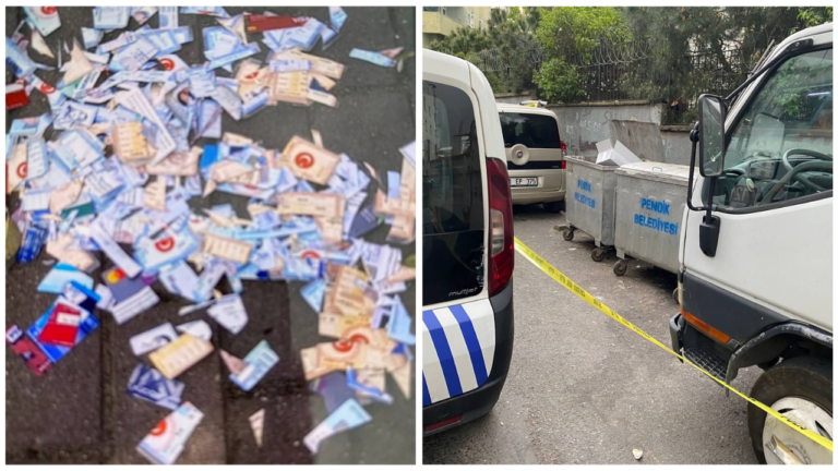Turkish election: Dozens of shredded ID cards discovered in wheelie bin near İstanbul polling station