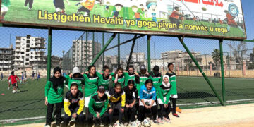 Raqqa’s first-ever girls’ football team defies Islamic State’s legacy, embraces freedom