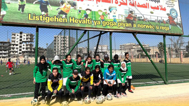 Raqqa’s first-ever girls’ football team defies Islamic State’s legacy, embraces freedom