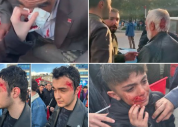 Opposition rally attacked by mob in Turkey’s Erzurum as police fail to intervene