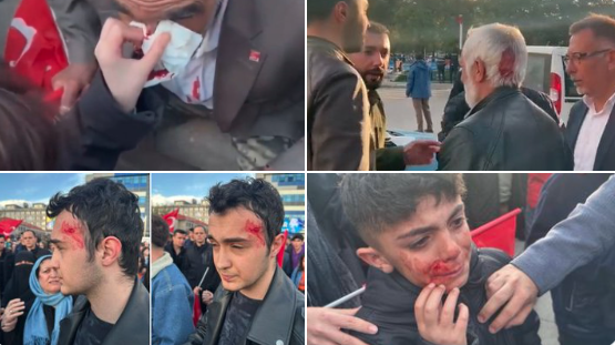 Opposition rally attacked by mob in Turkey’s Erzurum as police fail to intervene