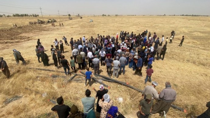 Iraqi refugee camp blockade reaches 12th day as Turkey restricts water flow