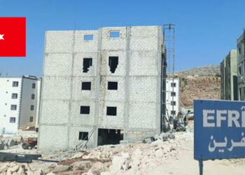 New housing settlements being built in Turkish-controlled Afrin in Syria