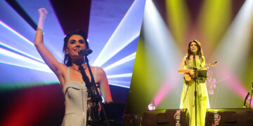 Kurdish singer Rewşan Çeliker performs in Diyarbakır
