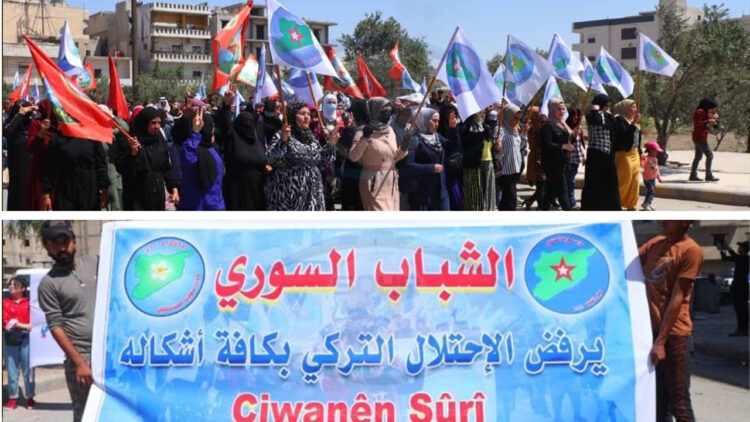 Residents of Manbij in northeast Syria demand no-fly zone as Turkish airstrikes escalate