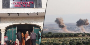 Turkish drone strike in northern Syria critically injures civilians Kobani