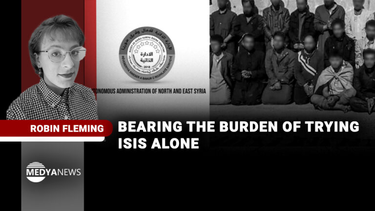 Bearing the burden of trying ISIS alone