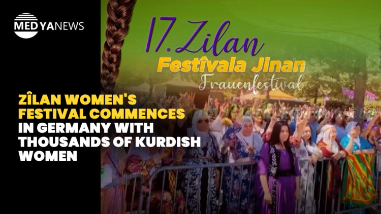 Zîlan Women’s Festival commences in Germany with thousands of Kurdish women