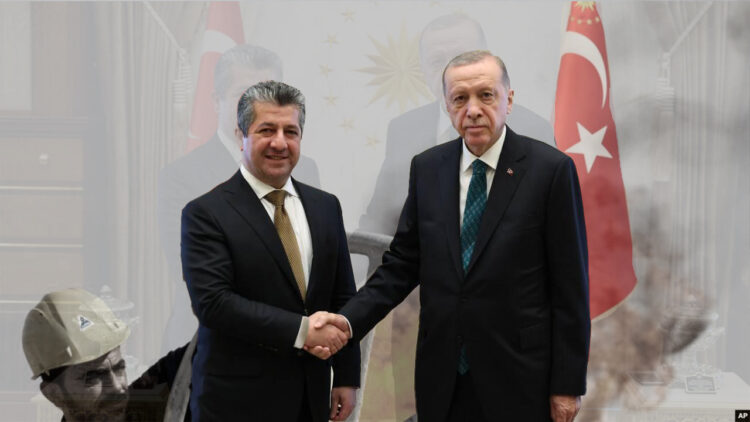 Barzani meets with Erdoğan as Iraqi Kurdistan’s oil woes continue