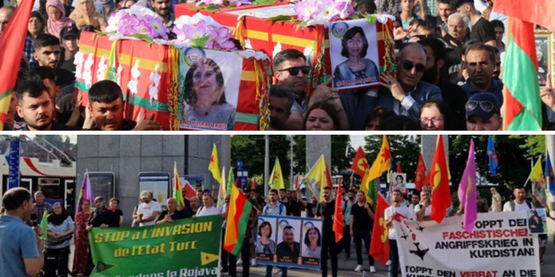 Kurds in Switzerland protest Turkish aggression in northern Syria
