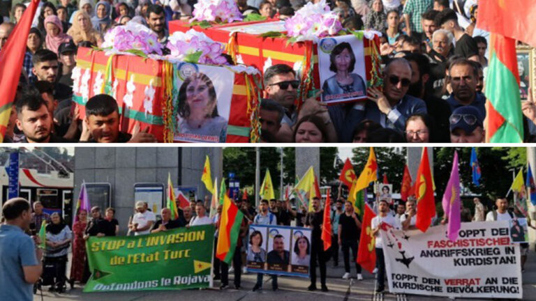 Kurds in Switzerland protest Turkish aggression in northern Syria