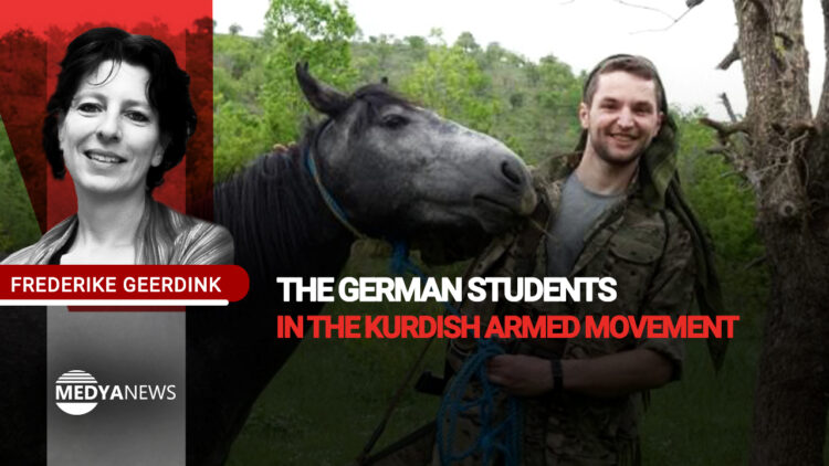 The German students in the Kurdish armed movement