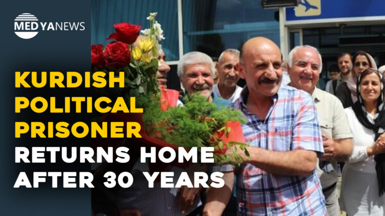 Kurdish political prisoner released after 30-year-long imprisonment in Turkey