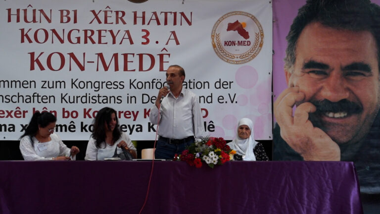 Kurdish umbrella organisation holds 3rd congress in Germany