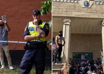 Protesters enter Swedish embassy in Iraq over Quran burning incident