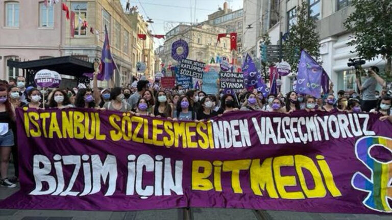 Women remain defiant on second anniversary of Turkey’s withdrawal from Istanbul Convention