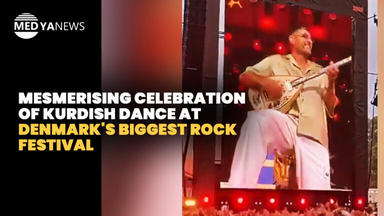 Mesmerising celebration of Kurdish dance at Denmark’s biggest rock festival
