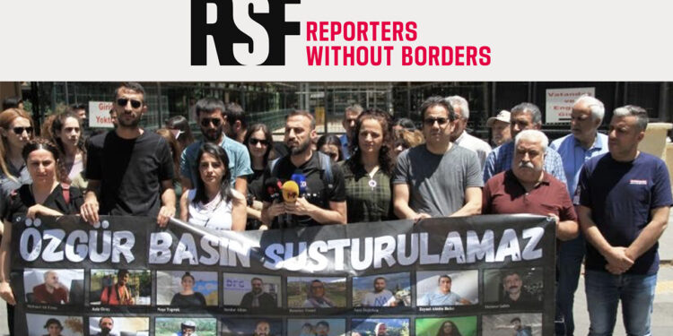 Reporters Without Borders raises alarm as trial starts for pro-Kurdish journalists in Turkey