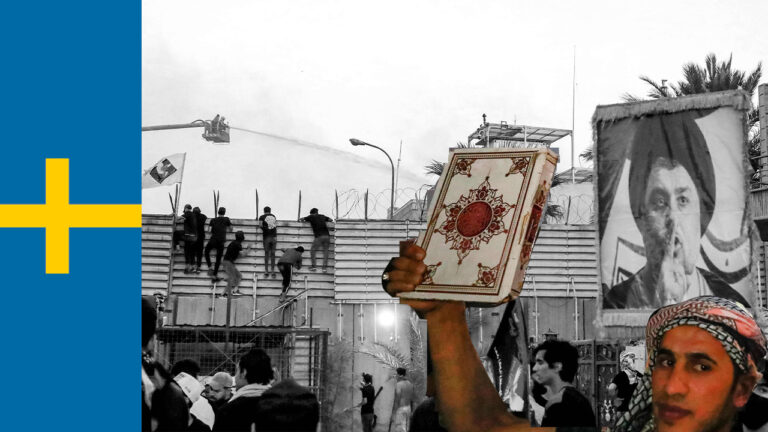 Swedish embassy in Baghdad torched over Quran burning