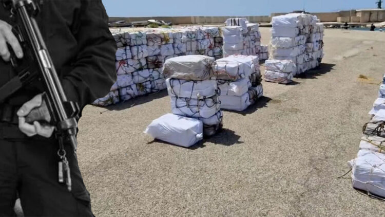 Italian authorities seize cocaine worth €850 million from ship headed for Turkey