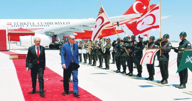 Turkish President hints at ambitions for occupied northern Cyprus with new airport terminal