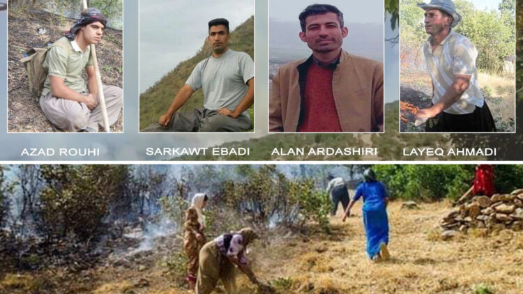 Five environmental activists arrested trying to fight forest blaze in Marivan, Iran
