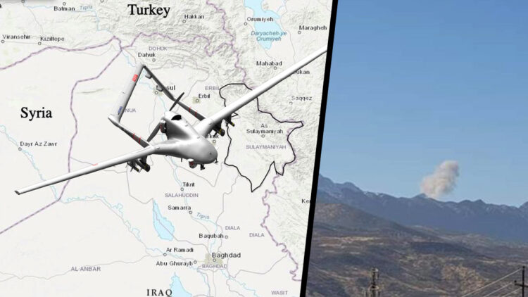 Turkish warplanes attack town in Iraqi Kurdistan