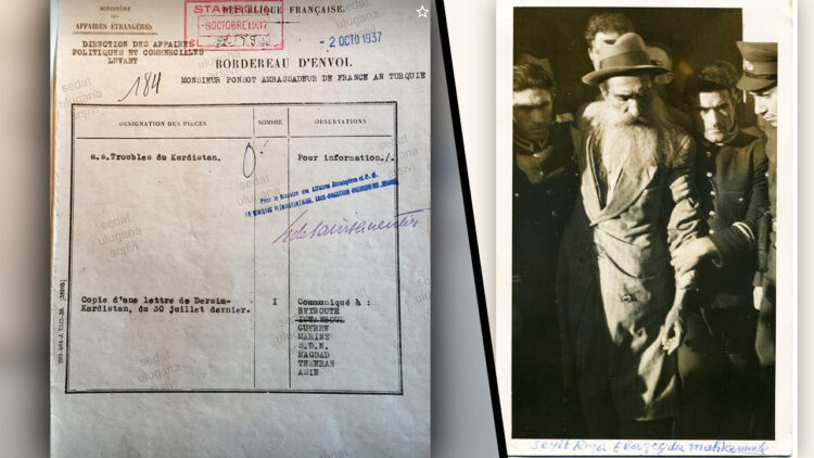 Kurdish rebellion leader’s 1937 letter to France recalled in centenary of Lausanne Treaty