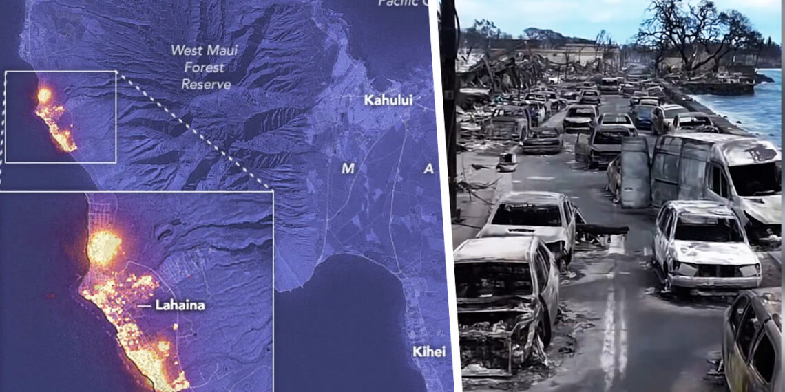 Experts blame climate change for scale of devastation of Hawaii’s deadly wildfires