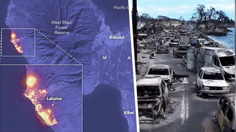 Experts blame climate change for scale of devastation of Hawaii’s deadly wildfires