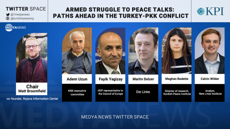 Medya News and Kurdish Peace Institute panel analyses Turkey-PKK peace talks