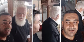 Turkish Cypriot verbally harasses priest in occupied Cyprus