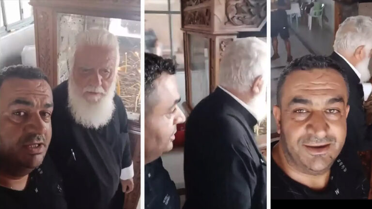 Turkish Cypriot verbally harasses priest in occupied Cyprus